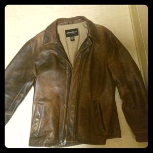 Eddie Bauer leather jacket